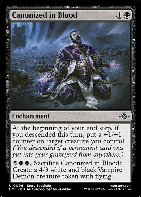 The Lost Caverns of Ixalan - 96 - Canonized in Blood - Uncommon