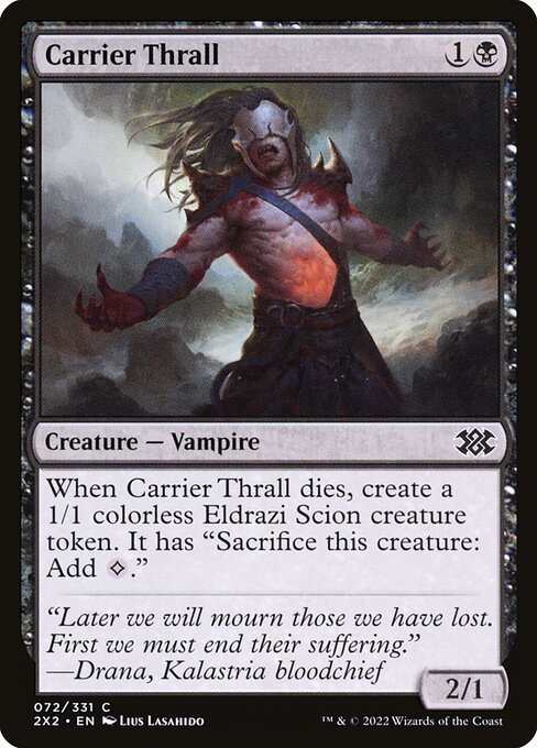 Double Masters 2022 - 72 - Carrier Thrall - Common