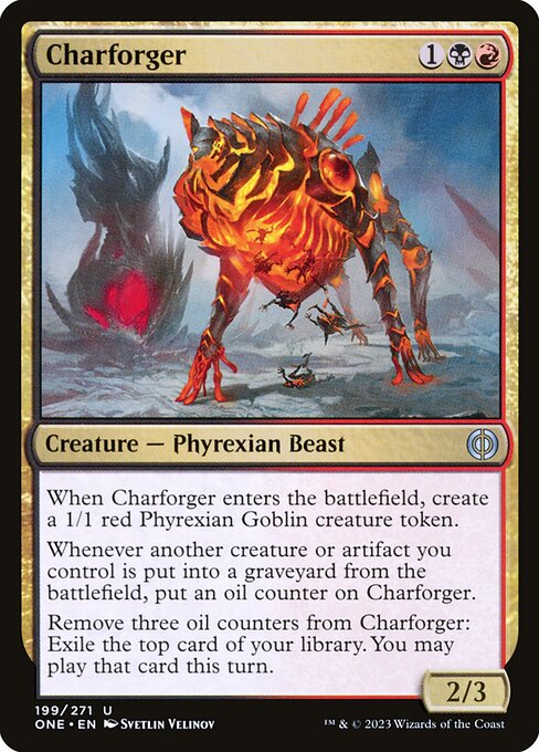 Phyrexia: All Will Be One - 199 - Charforger - Uncommon