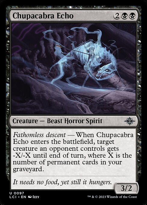 The Lost Caverns of Ixalan - 97 - Chupacabra Echo - Uncommon