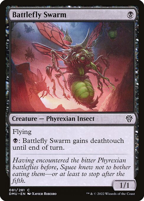 Dominaria United - 81 - Battlefly Swarm - Common