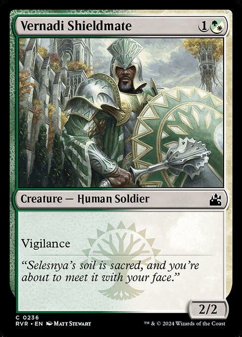 Ravnica Remastered - 236 - Vernadi Shieldmate - Common