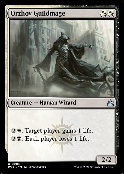Ravnica Remastered - 208 - Orzhov Guildmage - Uncommon