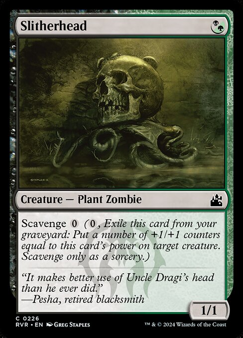 Ravnica Remastered - 226 - Slitherhead - Common