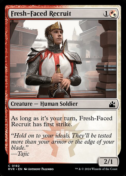 Ravnica Remastered - 182 - Fresh-Faced Recruit - Common