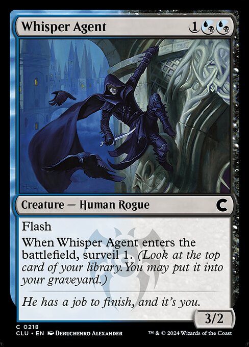 Ravnica: Clue Edition - 218 - Whisper Agent - Common