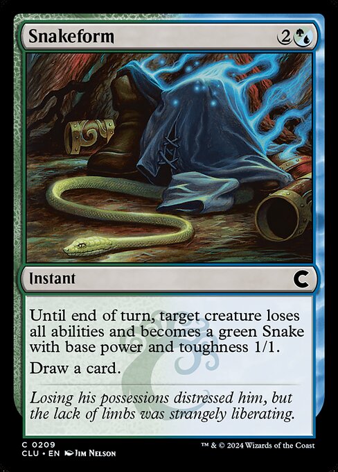 Ravnica: Clue Edition - 209 - Snakeform - Common