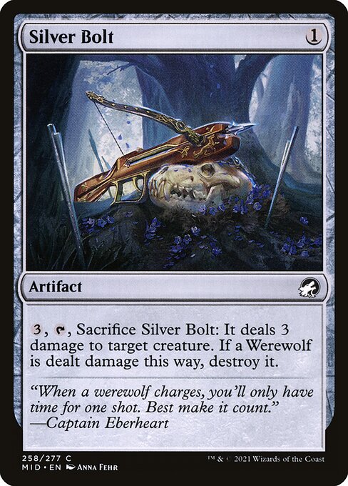Innistrad: Midnight Hunt - 258 - Silver Bolt - Common