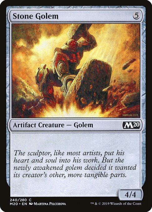 Core Set 2020 - 240 - Stone Golem - Common