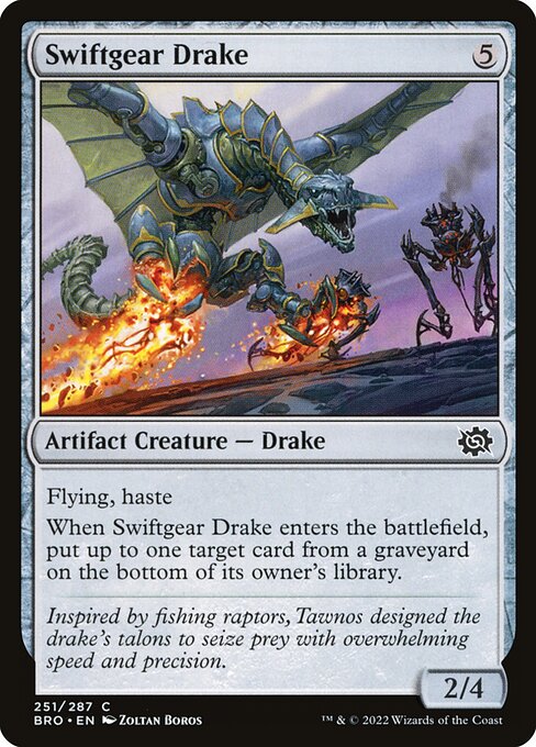 The Brothers' War - 251 - Swiftgear Drake - Common