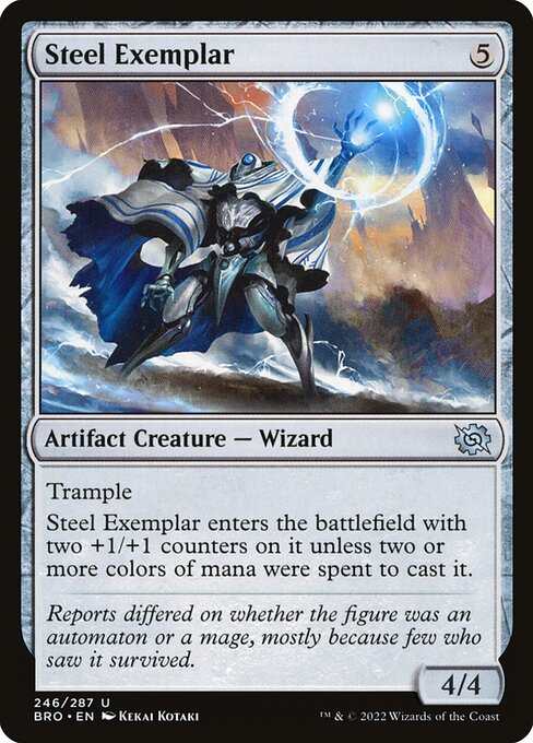 The Brothers' War - 246 - Steel Exemplar - Uncommon
