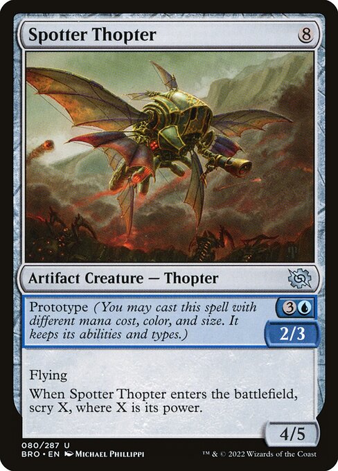 The Brothers' War - 80 - Spotter Thopter - Uncommon