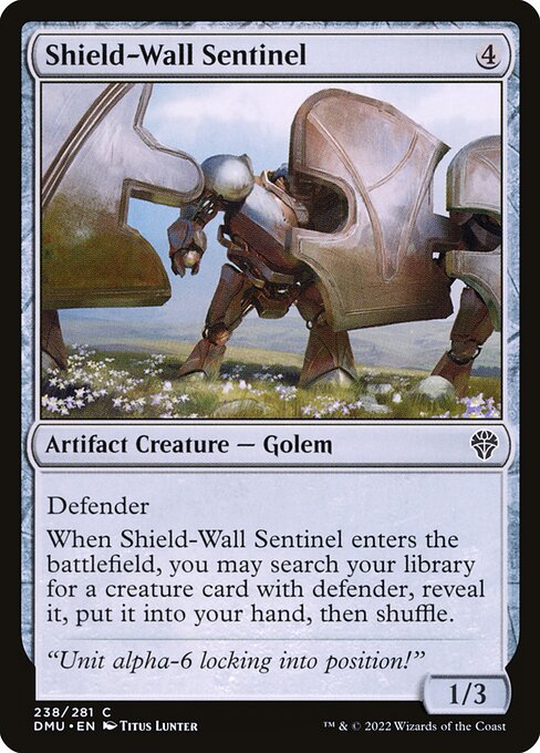 Dominaria United - 238 - Shield-Wall Sentinel - Common