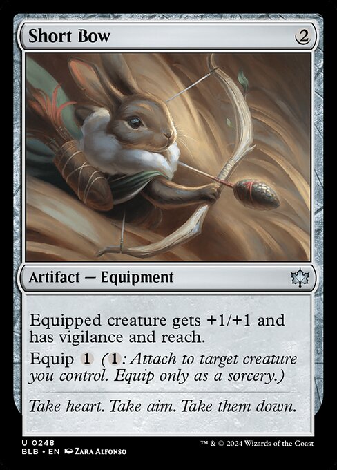 Bloomburrow - 248 - Short Bow - Uncommon