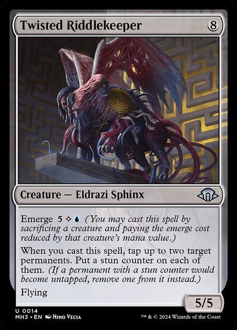 Modern Horizons 3 - 14 - Twisted Riddlekeeper - Uncommon