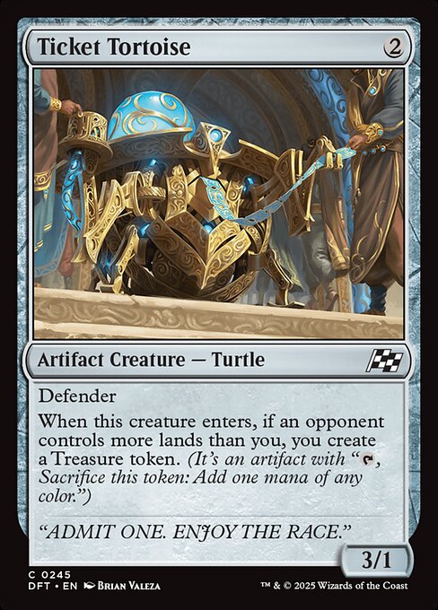 Aetherdrift - 245 - Ticket Tortoise - Common