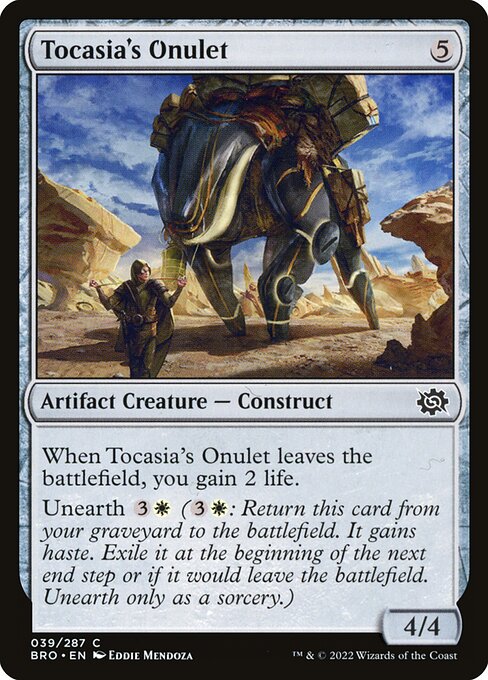 The Brothers' War - 39 - Tocasia's Onulet - Common