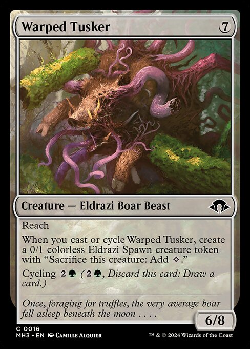 Modern Horizons 3 - 16 - Warped Tusker - Common