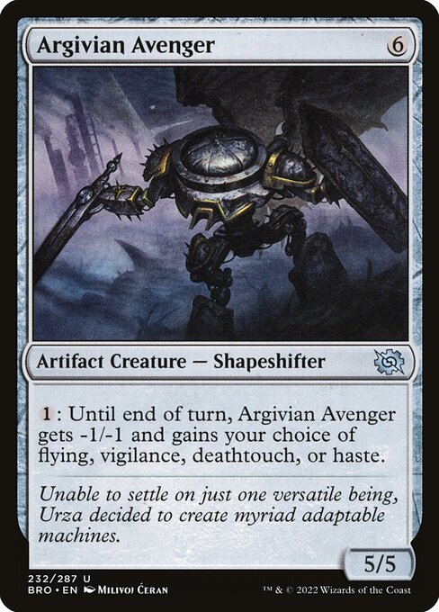The Brothers' War - 232 - Argivian Avenger - Uncommon