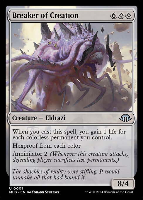Modern Horizons 3 - 1 - Breaker of Creation - Uncommon