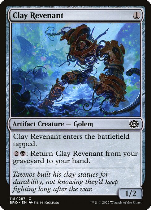 The Brothers' War - 118 - Clay Revenant - Common