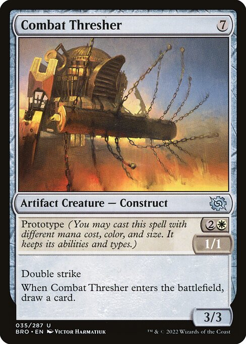 The Brothers' War - 35 - Combat Thresher - Uncommon