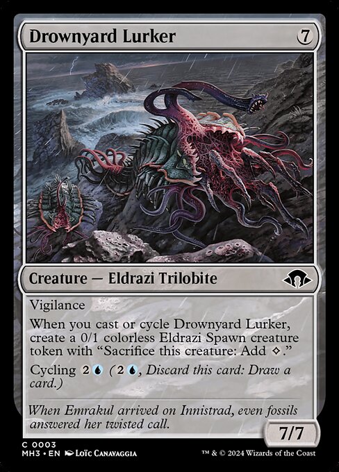 Modern Horizons 3 - 3 - Drownyard Lurker - Common