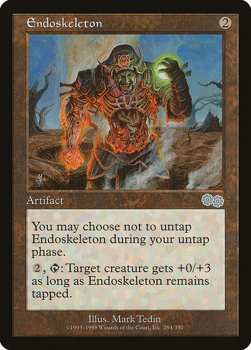 Urza's Saga - 294 - Endoskeleton - Uncommon