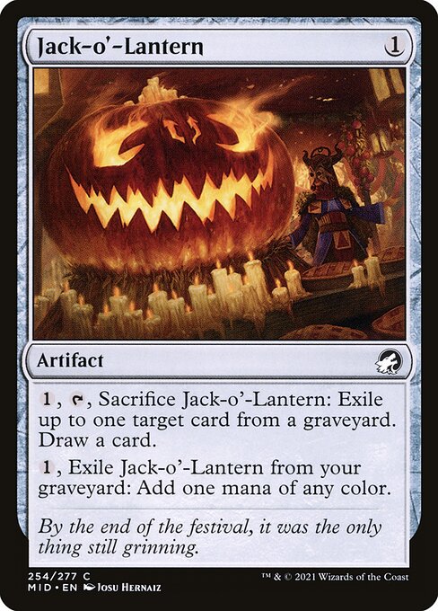 Innistrad: Midnight Hunt - 254 - Jack-o'-Lantern - Common