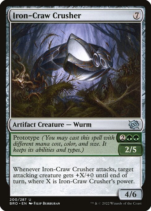 The Brothers' War - 200 - Iron-Craw Crusher - Uncommon