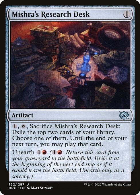 The Brothers' War - 162 - Mishra's Research Desk - Uncommon