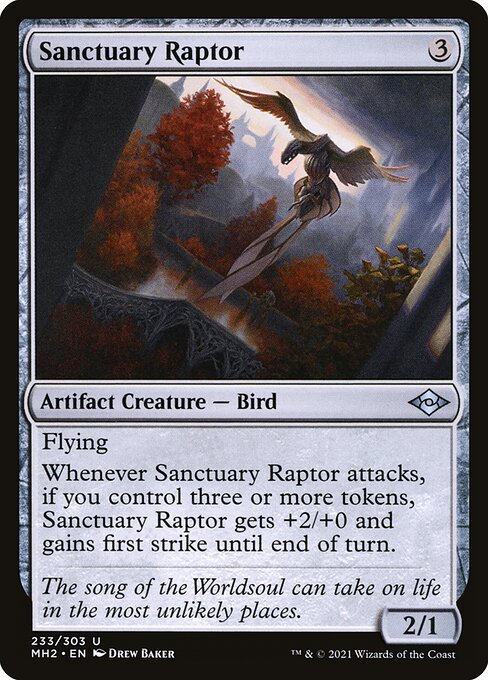 Modern Horizons 2 - 233 - Sanctuary Raptor - Uncommon