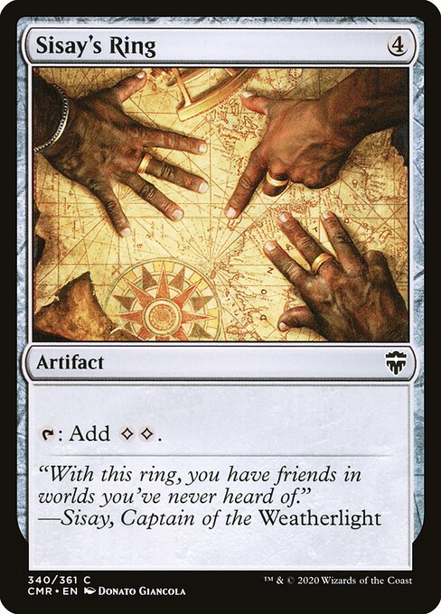 Commander Legends - 340 - Sisay's Ring - Common
