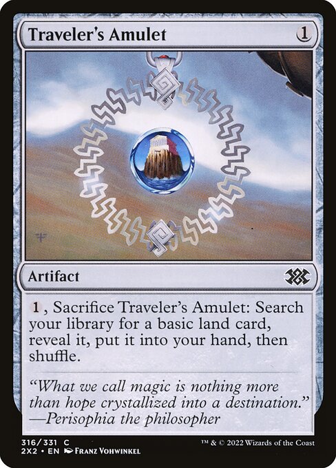 Double Masters 2022 - 316 - Traveler's Amulet - Common