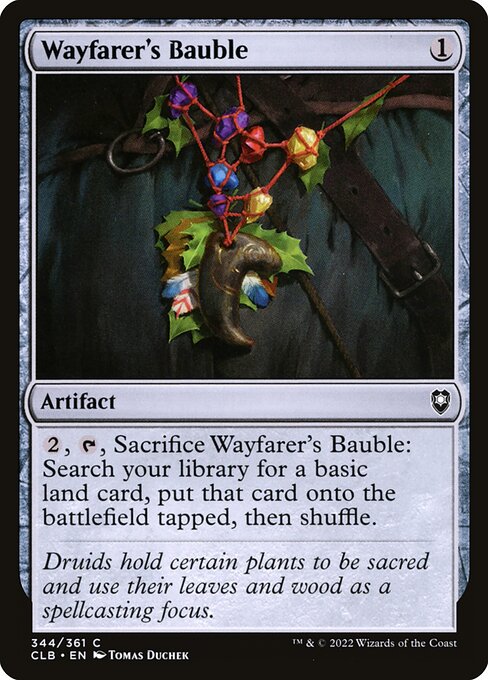 Commander Legends: Battle for Baldur's Gate - 344 - Wayfarer's Bauble - Common