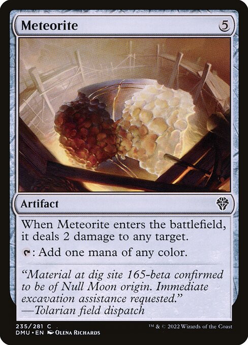 Dominaria United - 235 - Meteorite - Common