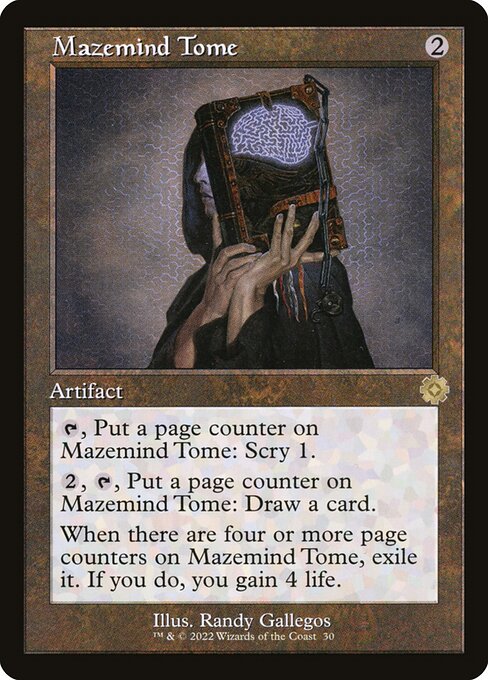 The Brothers' War Retro Artifacts - 30 - Mazemind Tome - Rare
