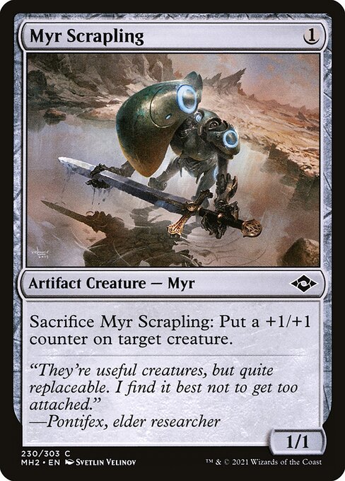 Modern Horizons 2 - 230 - Myr Scrapling - Common