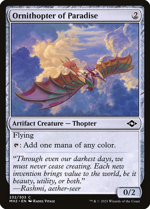 Modern Horizons 2 - 232 - Ornithopter of Paradise - Common