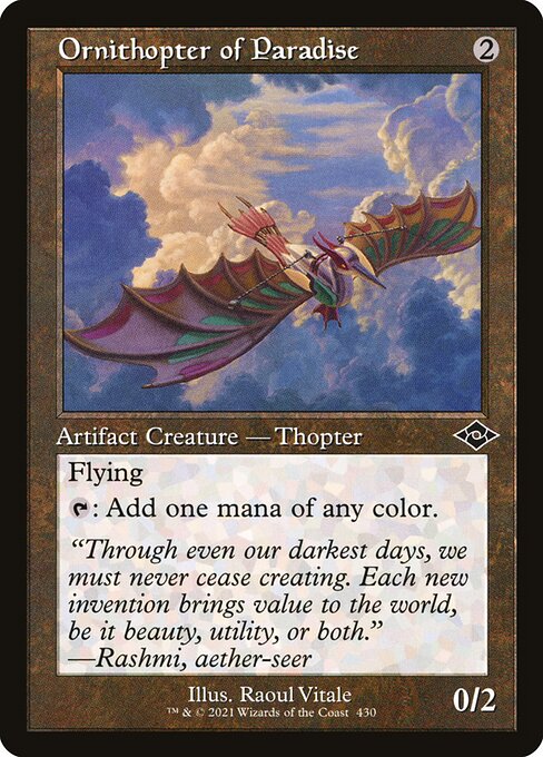 Modern Horizons 2 - 430 - Ornithopter of Paradise - Common