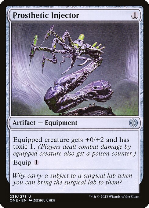 Phyrexia: All Will Be One - 239 - Prosthetic Injector - Uncommon