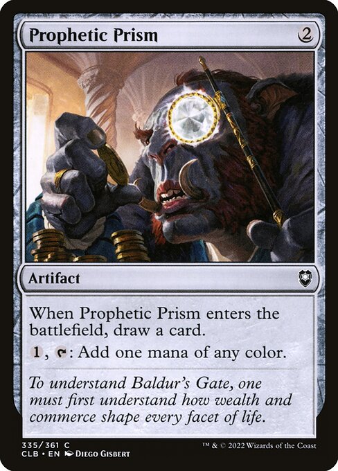 Commander Legends: Battle for Baldur's Gate - 335 - Prophetic Prism - Common