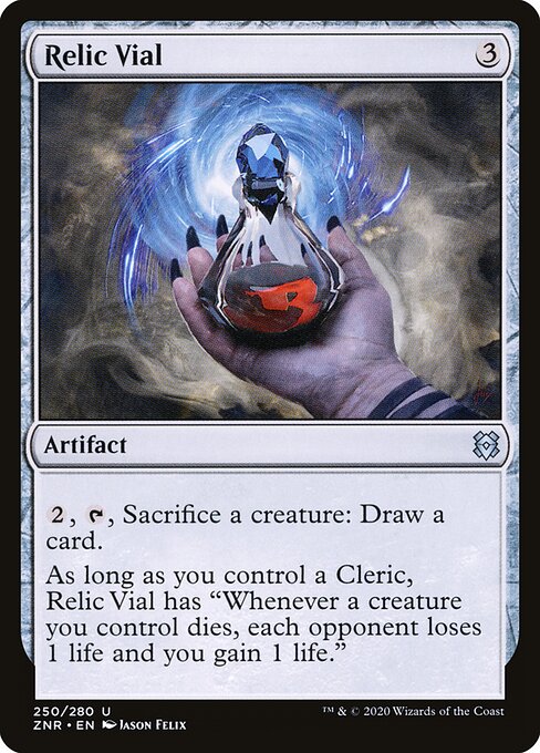 Zendikar Rising - 250 - Relic Vial - Uncommon