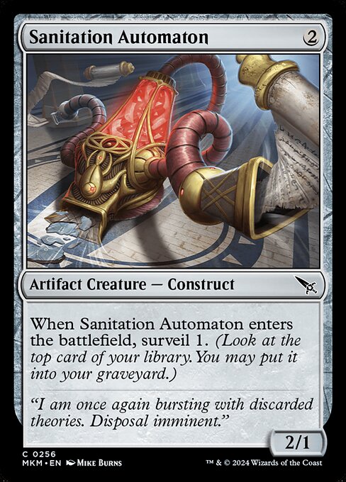 Murders at Karlov Manor - 256 - Sanitation Automaton - Common