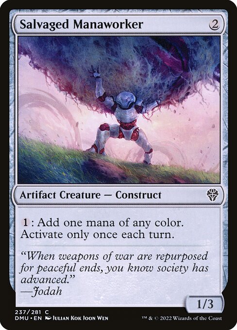 Dominaria United - 237 - Salvaged Manaworker - Common