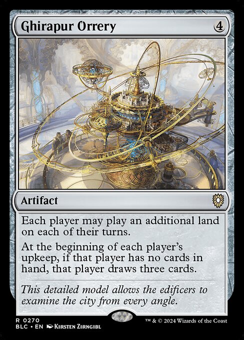 Bloomburrow Commander - 270 - Ghirapur Orrery - Rare