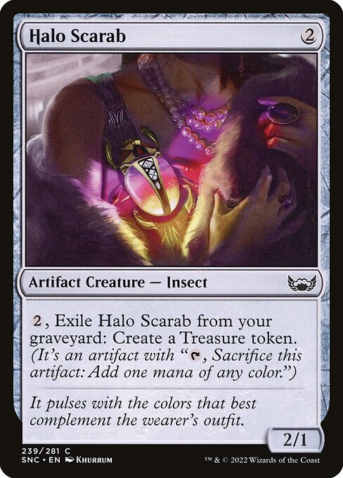 Streets of New Capenna - 239 - Halo Scarab - Common