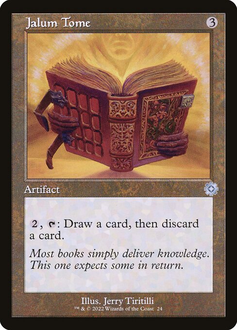 The Brothers' War Retro Artifacts - 24 - Jalum Tome - Uncommon