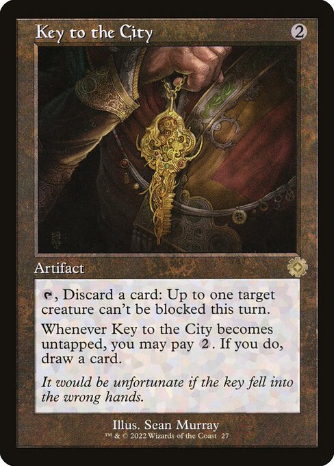 The Brothers' War Retro Artifacts - 27 - Key to the City - Rare
