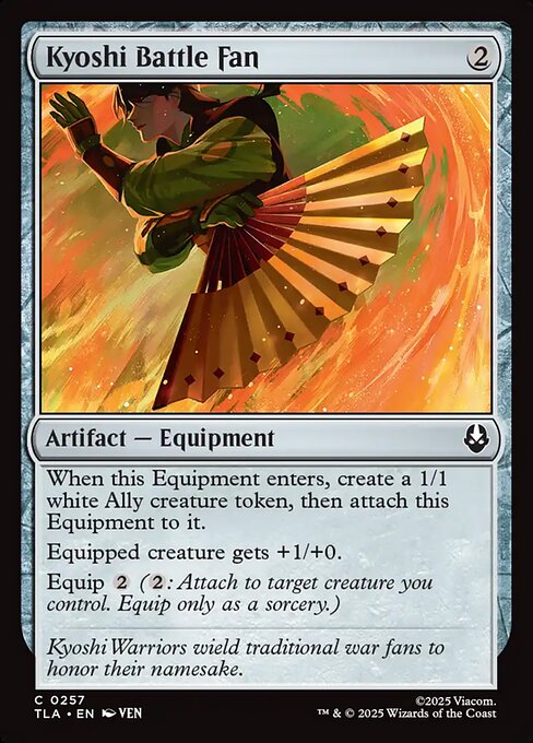 Avatar: The Last Airbender - 257 - Kyoshi Battle Fan - Common
